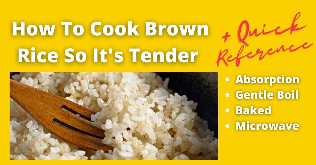 how to cook brown rice easily
