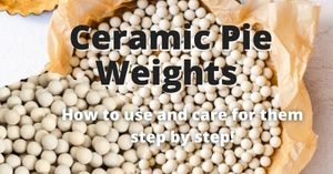 How To Use Ceramic Pie Weights