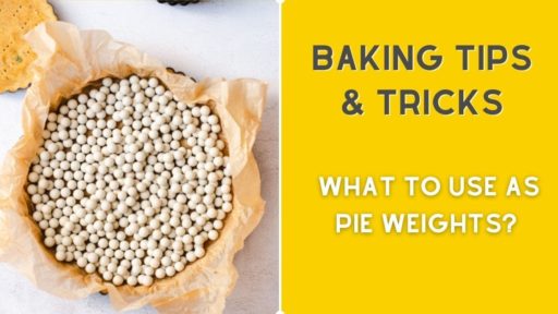 Pie Weights Substitute Options When Blind Baking