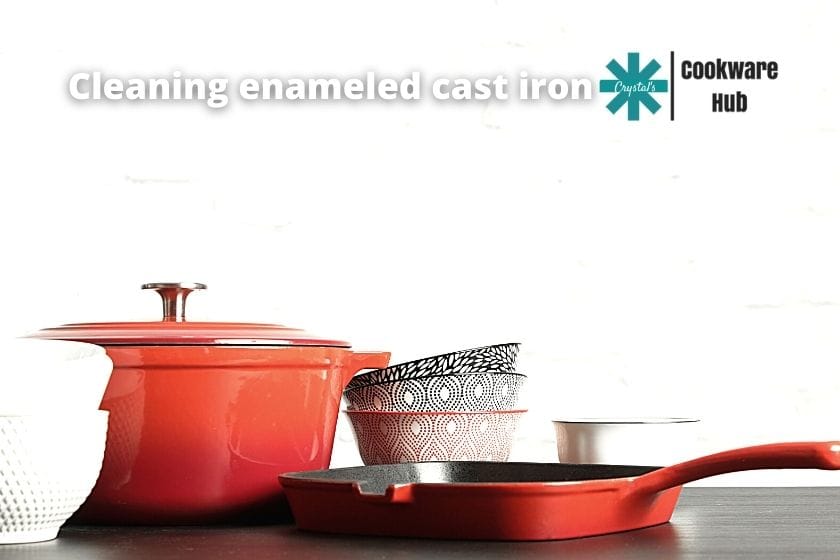 Enameled cast iron pots and pans looking amazing, maintain this look with knowledge of enameled cast iron care