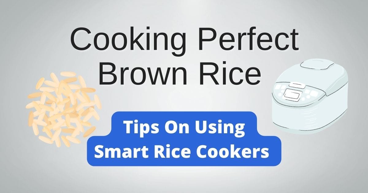 cooking brown rice in smart cooker